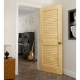 thumbnail image 6 of Frameport Louvered Solid Manufactured Wood Plantation Louver Slab Standard Door, 6 of 6
