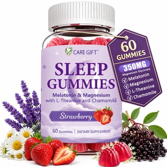 Natural Vitality Calm Magnesium Citrate Gummies 120 ct Raspberry