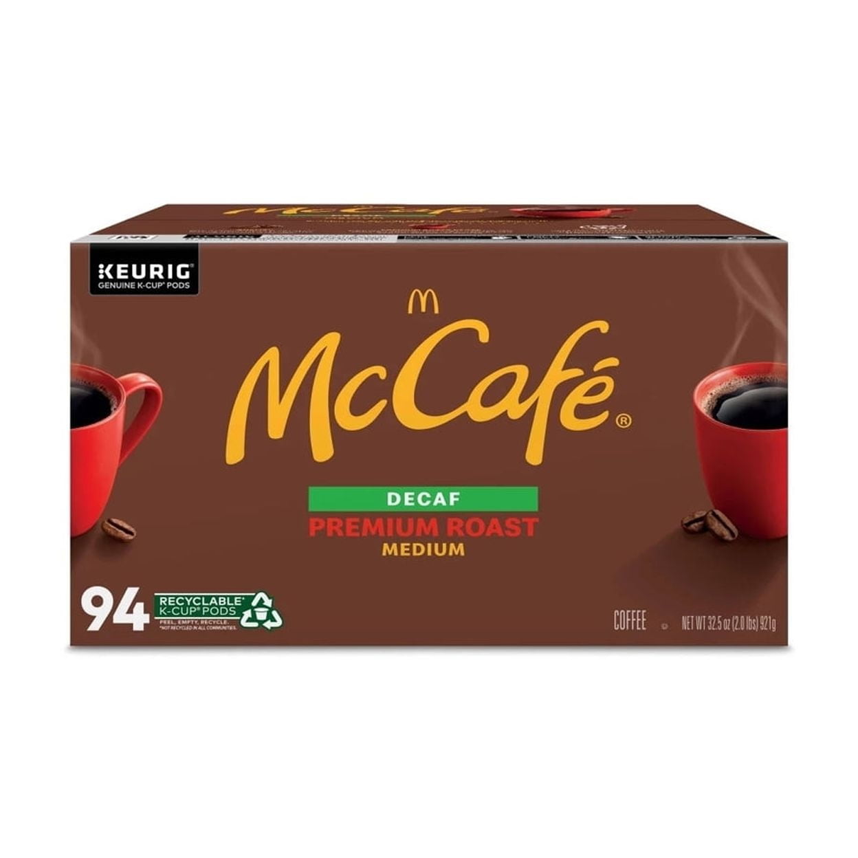 McCafe Decaf Premium Roast K-Cup Coffee Pods (94 Count)