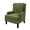 Green, variant on Aprafie Ergonomic Wingback Chair, 20.7" High Back Accent Chair with Ultra-Thick Cushion, Solid Wood Arms & Legs for Living Room, Bedroom, Reading Nook, Dark Brown