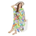 thumbnail image 3 of Gypsie Blu Women's Plus Size Kaftan Dresses for Women Long Maxi Dress, 3 of 7