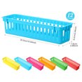 thumbnail image 5 of Colorful Pencil Organizer, Space-Saving Design, Strong and Durable Plastic, For Classroom, Office Desk, Small Desk, And Toy Storage, 12-Piece Set, Elegant Design, 5 of 5