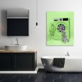 thumbnail image 3 of Stupell Industries Eclectic Disco Laundry Machine over Lime Canvas Art, 36 x 48, by LISH Creative, 3 of 8