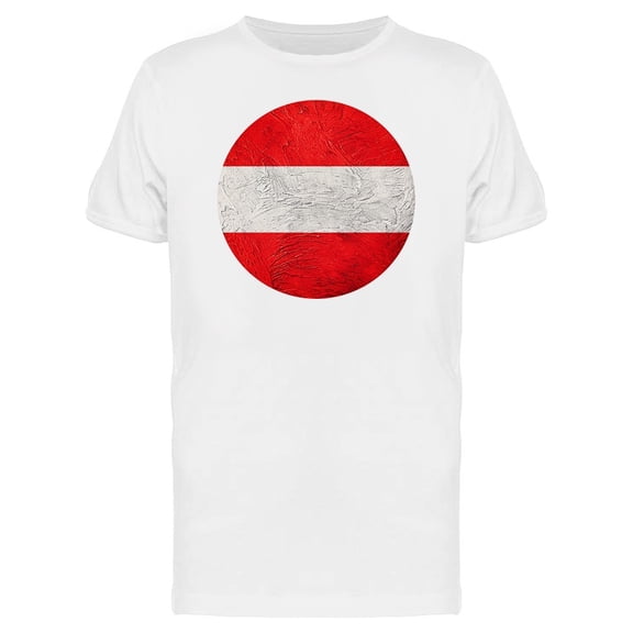 Grunge Austria Flag Tee Men's -Image by Shutterstock