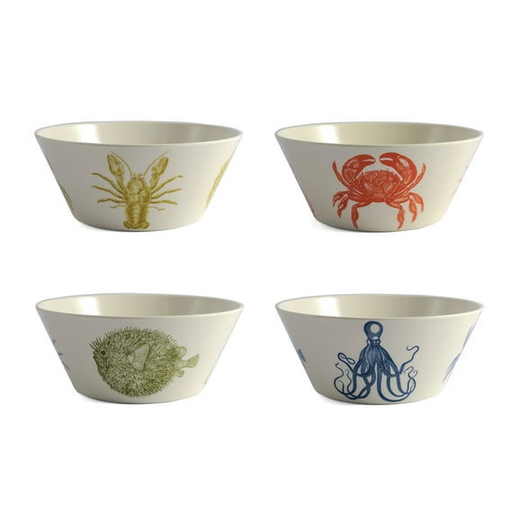 Sea Life Small Bowls Set of Four