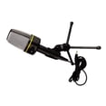 thumbnail image 3 of EXHUMKY Desktop Microphone with Adjustable Tripod Black Support for Computer Recording and Karaoke Singing, 3 of 5