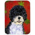 thumbnail image 2 of Caroline's Treasures Portuguese Water Dog Winter Snowflakes Holiday Glass Cutting Board Large, 2 of 2