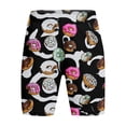 thumbnail image 2 of Boys Pants Summer Shorts Donut Print Elastic Waist Casual Pair T Shirts Bottoms, 2 of 6