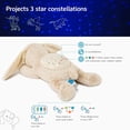 thumbnail image 4 of Cloud B | Twilight Buddies - Plush Bunny, Star Constellation Night Light, 4 of 7