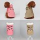 thumbnail image 5 of para proteger para perro mascota para proteger de ropa de invierno con diseños de botones y bolsillos de cuerno - Rosa S Yinane Abrigo de invierno de perro, 5 of 8