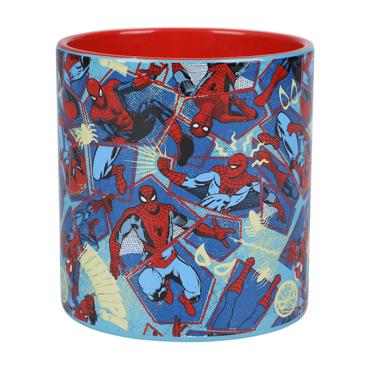 Spider-Man Superhero Collage 16 Ounce Ceramic Mug