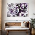 thumbnail image 3 of Elephant Stock Scent Of Roses Plum Wall Art - Horizontal Canvas Wall Art - Living Room Wall Decor - Floral And Botanical Canvas - Gray And Purple Decor By Wild Apple Portfolio - 48" x 32", 3 of 8