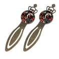 thumbnail image 2 of Woodpecker Deluxe Vintage Copper Crown-Shaped Bookmarks Set of 2 - Stainless Steel Reading Accessories for Book Lovers, 2 of 5