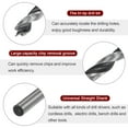 thumbnail image 4 of Uxcell 10Pcs Brad Point Drill Bits 3mm Precise Cutting with Brad Point Tip for Woods, Plastic, Rubber, 4 of 6