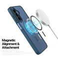 thumbnail image 4 of Ebizware for Samsung Galaxy A17 5G Case Shockproof Magnetic Protective Cell Phone Case for Galaxy A17 5G, Compatible with MagSafe Military Grade Drop Protection Rugged Slim TPU Cover - Blue, 4 of 11