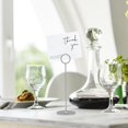 thumbnail image 4 of Tarjeteros de mesa Urban Deco, 20,3 cm, acero, plata mate, 16 unidades, 4 of 9