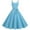A01779-Blue, variant on CALAFEBILA Summer Dresses for Teens Sleeveless Square Neck Solid Color Midi Party Dress Slim with Belt Tank Dress Long Dresses for Teens