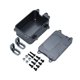 thumbnail image 2 of Caja receptora de metal, caja ESC, piezas de actualización aptas para vehículos de orugas SCX10 1/10 RC, color negro, 2 of 5