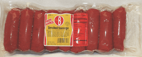 Circle-B Smoked Sausage Hot Links, 43 Oz - Walmart.com