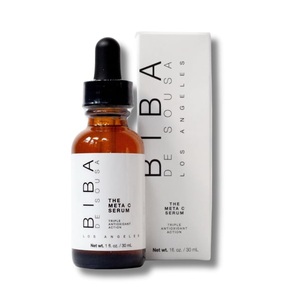 Biba de Sousa The Meta C Serum - Triple vitamina C tópica para la piel - Para todo tipo de piel (1 oz)