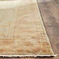 thumbnail image 2 of Oushak Light Blue/Brown Medium Rectangle Rug-Color:Soft Green/Rust,Shape:Medium Rectangle,Size:6' x 9', 2 of 4