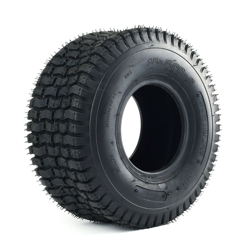 15x6 00 6 Tire 15x6x6 15 6 6 Turf Tubeless Tire Replacement For Riding Lawn Mower Lawn Tractor