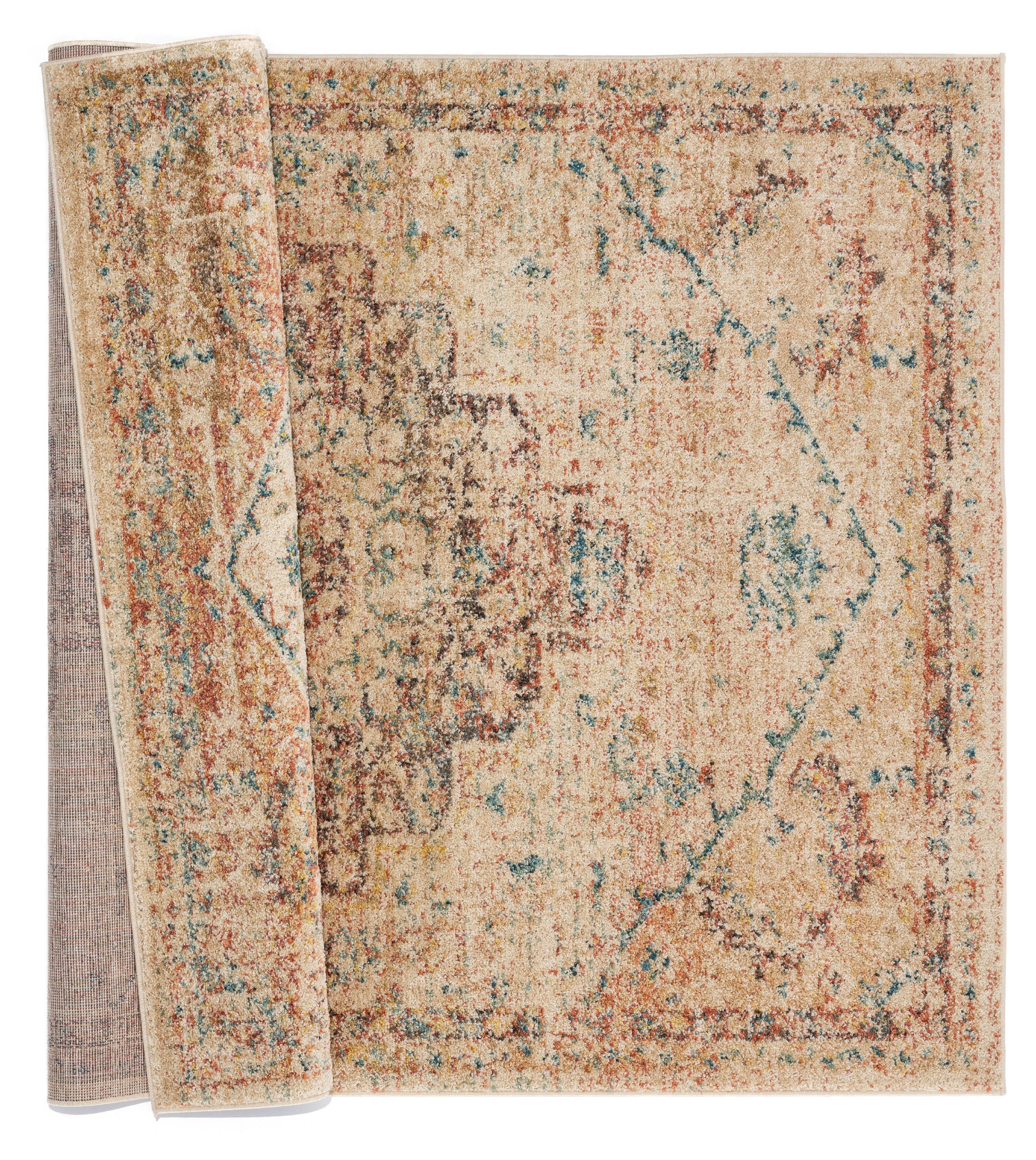 United Weavers Storybrooke Maple Oriental Bone Woven Olefin/Frieze Area Rug or Runner
