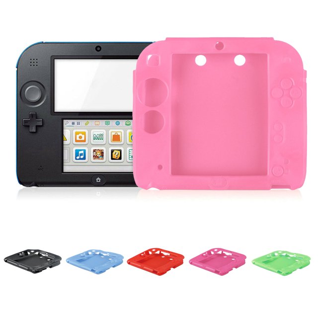 Étui de Protection en Silicone Souple pour Nintendo 2DS