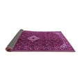 thumbnail image 2 of Ahgly Company Indoor Square Persian Purple Traditional Area Rugs, 4' Square, 2 of 4