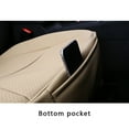 thumbnail image 5 of Autoez Car Seat Cover Cushion Universal PU Leather Front Seat Protector Half Surround, 5 of 5