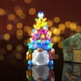 thumbnail image 5 of LSLJS Easter Gnome Tree Ornaments, Easter Decoration Ceramic Faceless Gnome with Colorful LED Light Bulbs Battery Operated Dwarf Lamp Glowing Gnome Figurine Collectione Tabletop Gifts for Kids, 5 of 6