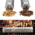 thumbnail image 5 of Tubo ahumador Generador de humo Tubo ahumador de pellets Tubo ahumador de acero inoxidable para barbacoa Tubo ahumador para parrilla Tubo ahumador Generador de humo caliente y frío para barbacoa o, 5 of 5