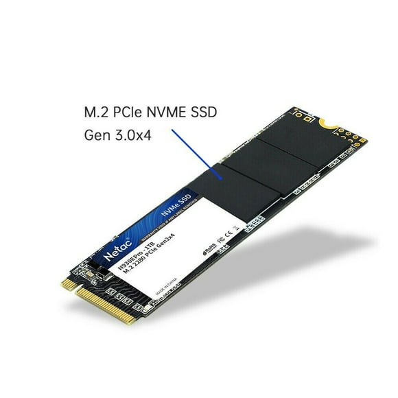 New Netac 1TB SSD 3D NAND NVMe PCIe Gen3×4 M.2 2280 Internal Solid State Drive