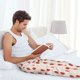thumbnail image 5 of Balery Hand Drawn Strawberry Pantalones de pijama para hombre, pijama ultraligero, pantalón de descanso-Small, 5 of 6