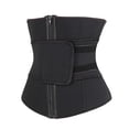 thumbnail image 4 of Women Waist Trainer Belt - Slimming Sauna-Waist Trimmer Belly-Band Sweat Sports Girdle Belt grey XXX, 4 of 4