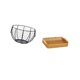 thumbnail image 5 of Cesta de alambre para guardar huevos, cestas de frutas tejidas de hierro, cuenco para servir refrigerios, cesta de frutas, plato para encimer, 5 of 8