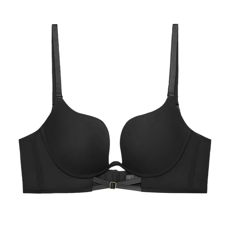 Summer Strapless Bras Lingerie for Women Convertible Straps Push Up Bra  Invisible Bralette Tops 32A-38D (Color : Black2, Size : 75/34A) :  : Clothing, Shoes & Accessories