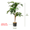 thumbnail image 6 of Dracaena Indoor Plant - Faux Plants Indoor, Silk Plants for Home Decor Indoor, Floor Plants for Living Room Decor - Faux Plants Indoor Tall, Floor Plant, Fake Plants for Living Room Decor - 3.2 Feet, 6 of 6