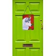 thumbnail image 2 of Carolines Treasures SS4671DS1216 Siberian Husky Flocons de Neige Rouges Impressions Murales Ou de Porte en Métal Aluminium pour Noël, 2 of 2