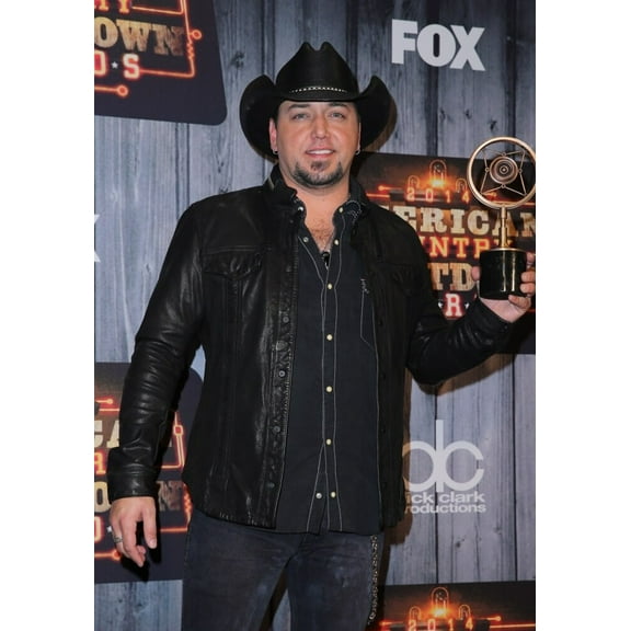 Jason Aldean In The Press Room For 2014 American Country Countdown Awards
