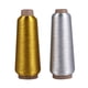 thumbnail image 2 of 4 rollos de hilos de ganchillo de bordado suministros de costura de alambre de carrete metálico de punto de cruz bricolaje, 2 of 5