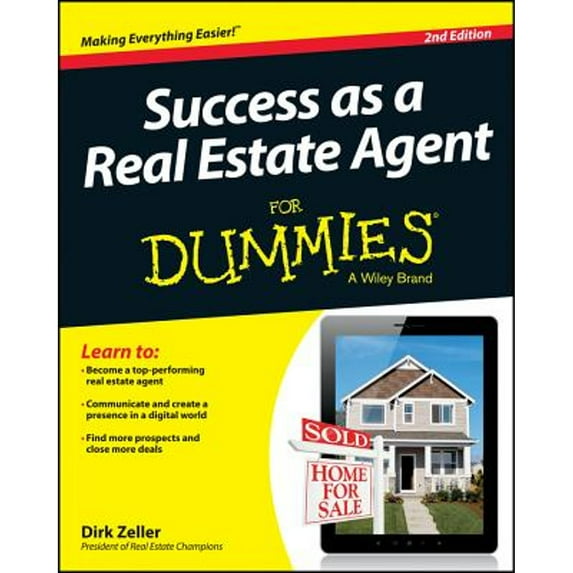 Pre-Owned Success as a Real Estate Agent for Dummies (Paperback) by Dirk Zeller