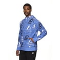 thumbnail image 3 of Reebok Mens & Big Mens All Over Delta Logo Hoodie, up to Sizes 3XL, 3 of 5