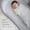 Grey, variant on HALO SleepSack Swaddle, 100% Cotton, White Lamb Scribble, Intant, Unisex, Small, 3-6 Months