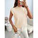 thumbnail image 4 of Suéteres de Cuello Alto para Mujer, Chalecos, Blusas Informales de Negocios y Moda, Conjuntos de Otoño. Albaricoque L, 4 of 9