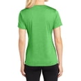 thumbnail image 2 of Mafoose Women's Heather Contender Scoop Neck Tee Pink Turf Green Heather X-Large, 2 of 5