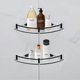 thumbnail image 2 of Bathroom Shelves, Bathroom Glass Corner Shelf ,Tempered Glass Shelf for Storing Shower Gel/Soap-A, 2 of 5