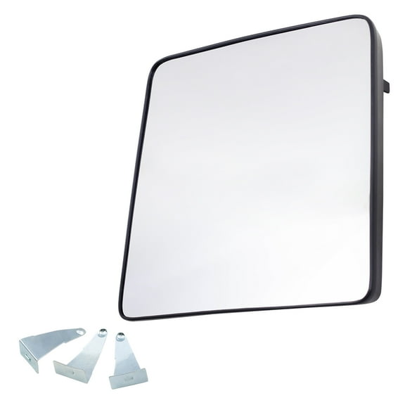 Brock Mirror Glass with Base for 2008-2016 F-250 Super Duty Right 7C3Z17K707E