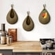 thumbnail image 5 of Cesta colgante para almacenar frutas tejida a mano, bolsa de red con forma de lágrima, hilo natural tejido estilo nido de pájaros, 1 bolsa ecológica ligera reutilizable, 5 of 8