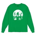 thumbnail image 5 of Alien Bigfoot Loch Ness Monster Moon Long Sleeve T-shirt Funny Space UFO Hunter Sasquatch Yeti Dinosaur Nerd Believe, 5 of 7